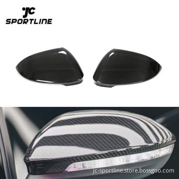 Dry Carbon Golf MK8 Mirror Covers for VW Golf VIII 8 GTI Hatchback 4-Door 2021-2023
